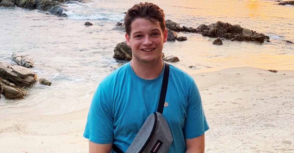 Newcastle Uni student Tom sharing his experience applying through Clearing